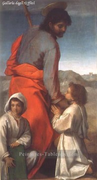  enfants Art - St James avec deux enfants renaissance maniérisme Andrea del Sarto